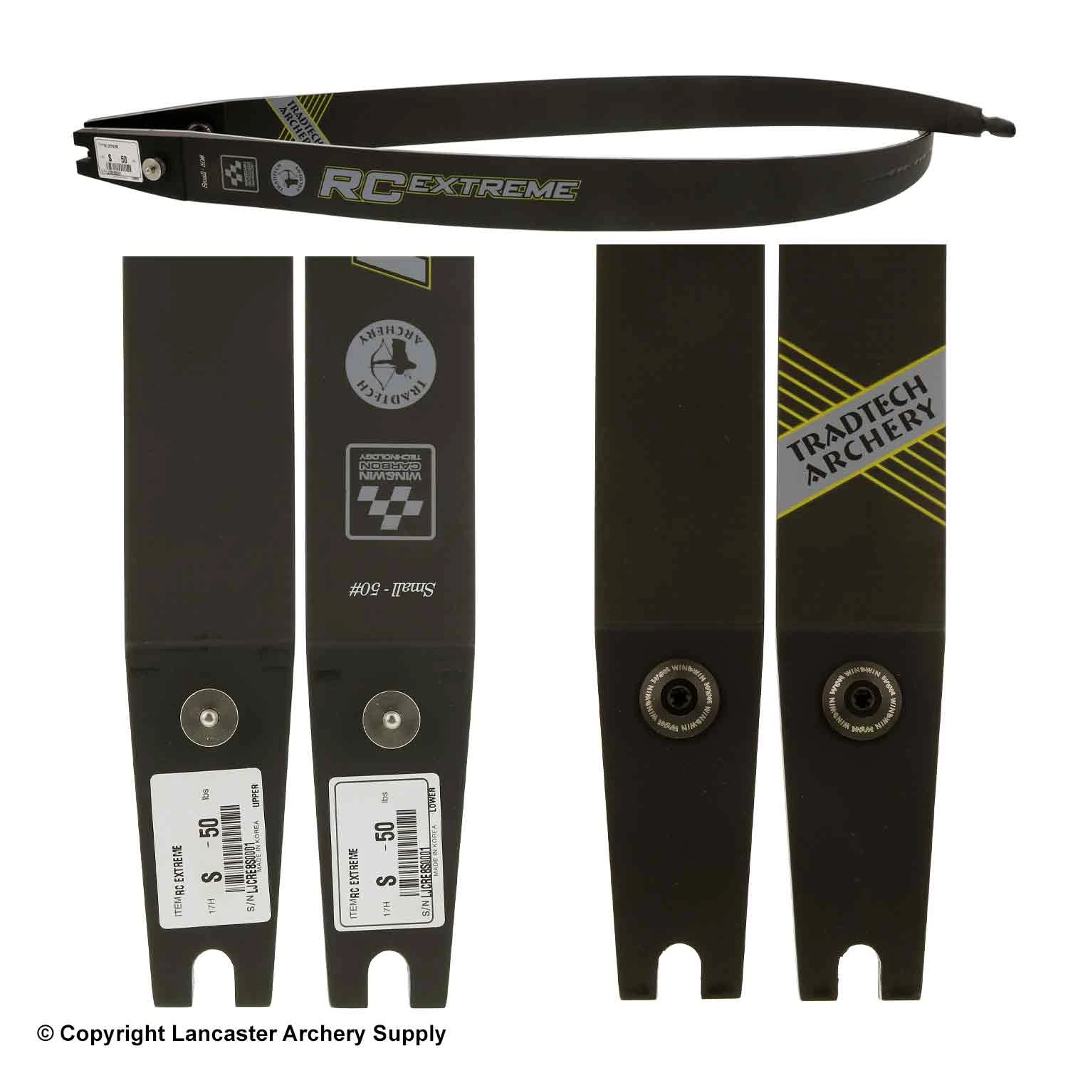 TradTech RC Extreme Carbon/Foam Recurve Limbs (Open Box X1032916) 4 TradTech RC Extreme Carbon/Foam Recurve Limbs (Open Box X1032916) - Image 2