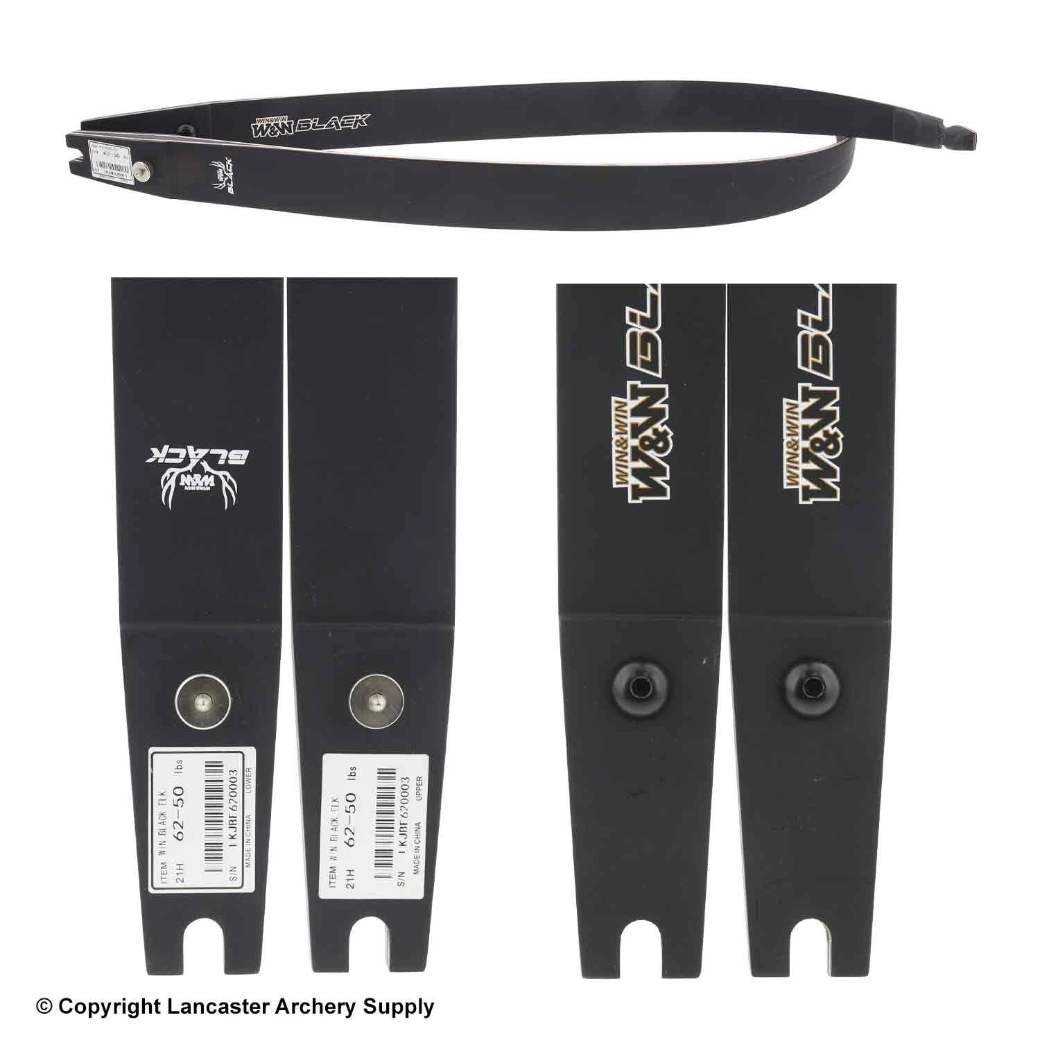 Win & Win Black Elk ILF Recurve Limbs (Open Box X1033000) 4 Win & Win Black Elk ILF Recurve Limbs (Open Box X1033000) - Image 2
