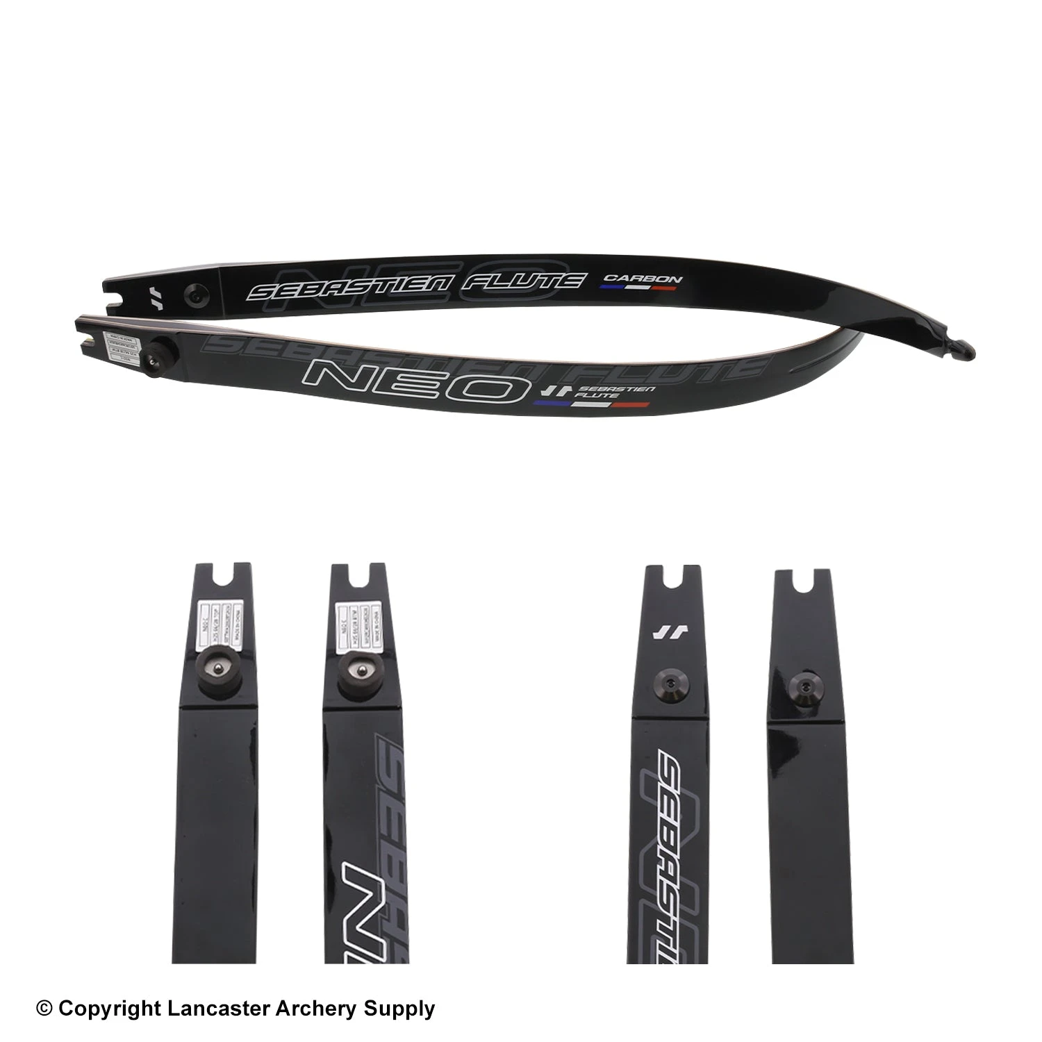 Sebastien Flute NEO Carbon Wood ILF Recurve Limbs (Open Box X1033533) 4 Sebastien Flute NEO Carbon Wood ILF Recurve Limbs (Open Box X1033533) - Image 2